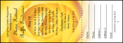 Yellow Rose Raffle Ticket