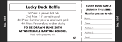 All Purpose Raffle Ticket 003