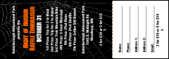 Spider Web Raffle Ticket 001