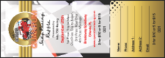 Indy Racing Raffle Ticket