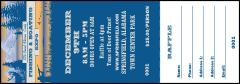 Fishing and Hunting Expo Raffle Ticket