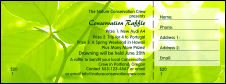 Nature Series - Green Leaves Raffle Ticket