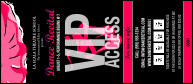 Dance Recital VIP Pass