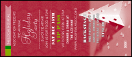 Paper Christmas Tree Red VIP Pass