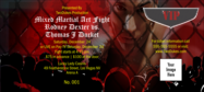VIP Ticket Mixed Martial Arts