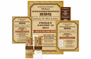 BBQ Vintage Event Kit