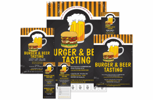 Burgers and Beer Event Kit