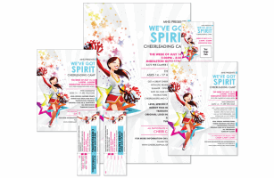 Cheerleading Spirit Event Kit