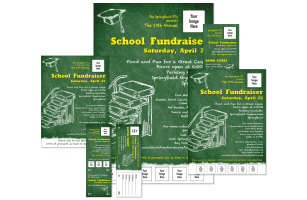 Education Chalk Board Event Kit