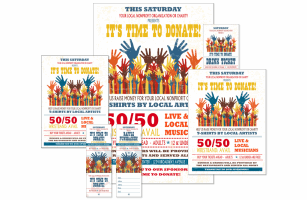 Fundraising Hands Event Kit