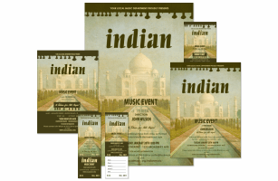 Indian Music Event Kit