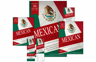 Mexican Flag Event Kit