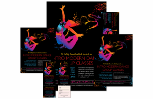 Modern Dance Black Event Kit