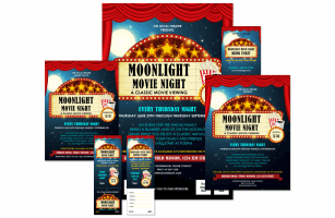 Movie Night Event Kit