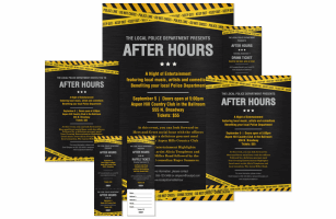 Police Caution Event Kit