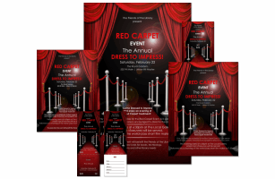 Red Carpet Event Kit