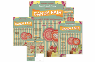 Retro Candy Event Kit