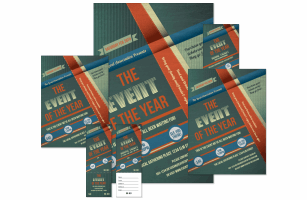 Retro Stripes Event Kit