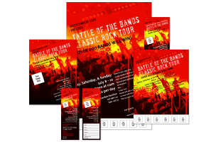 Rock Concert Red Event Kit