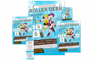 Roller Derby Jammer Event Kit