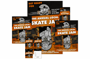 Skateboarding Event Kit