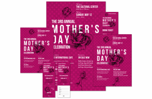 Stylish Rose Event Kit