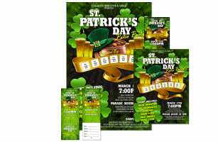 St Patrick's Day Party Event Kit