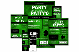 St Patrick's Day Plaid Event Kit