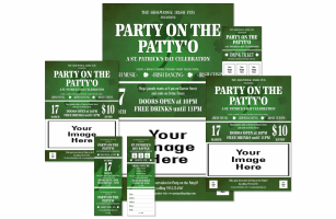 St Patrick's Day Shamrock Event Kit
