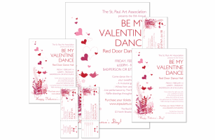 Valentine Love Birds Event Kit