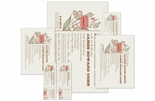 Wedding Flower Motif Event Kit