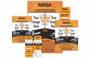 Wrestling Orange Event Kit