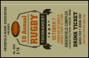 Rugby Tournament Drink Ticket