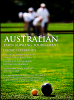 Lawn Bowling Flyer