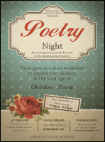 Poetry Flyer