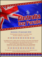 Australia Day Flyer