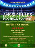 Aussie Rules Football 2 Flyer