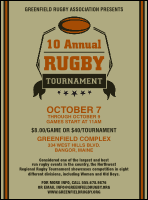 Rugby Tournament Flyer