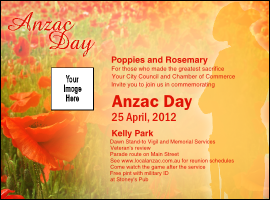 Anzac Day Flyer