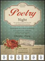 Poetry Logo Flyer