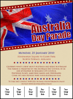 Australia Day Image Flyer