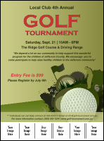 Golf Tournament Image Flyer