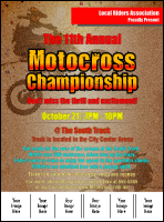 Motocross Image Flyer
