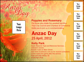 Anzac Day Image Flyer