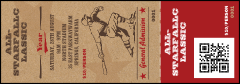 All Star Retro Baseball QR Event Ticket