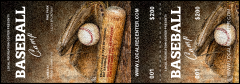 Baseball Camp Event Ticket