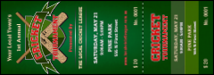 Cricket Tournament Event Ticket