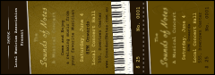 Sounds of Notes Event Ticket