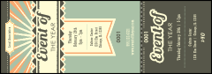Retro Event Ticket