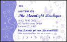 Butterfly Loyalty Card